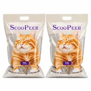 מבצע זוג חול מתגבש לחתול Scoopeer נטורל